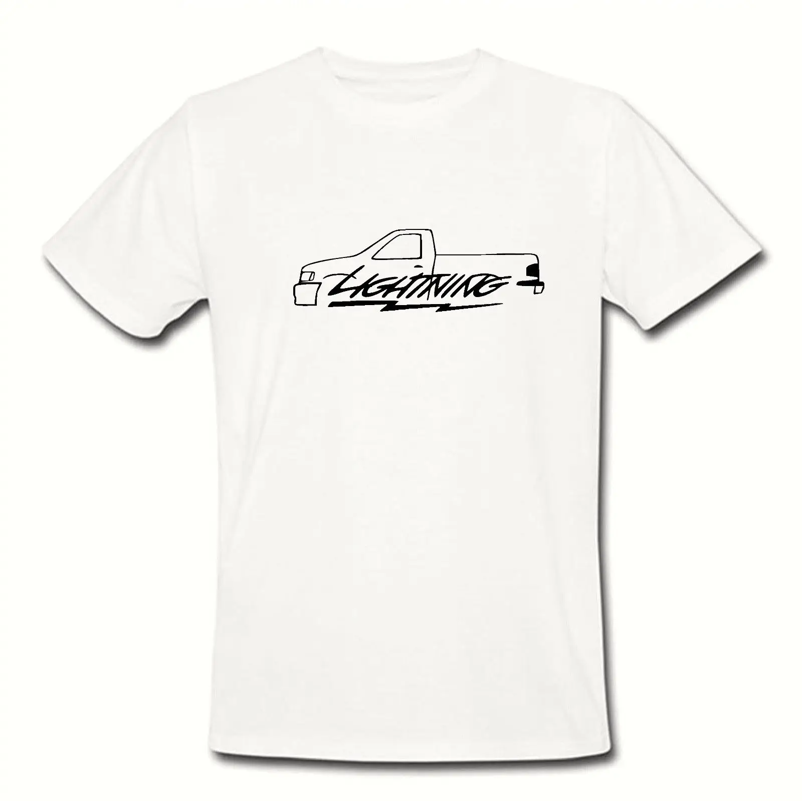 Lightning F-150 футболка Размеры s m l xl 2XL грузовик мышцы racing f150 svt Лобо Прохладный