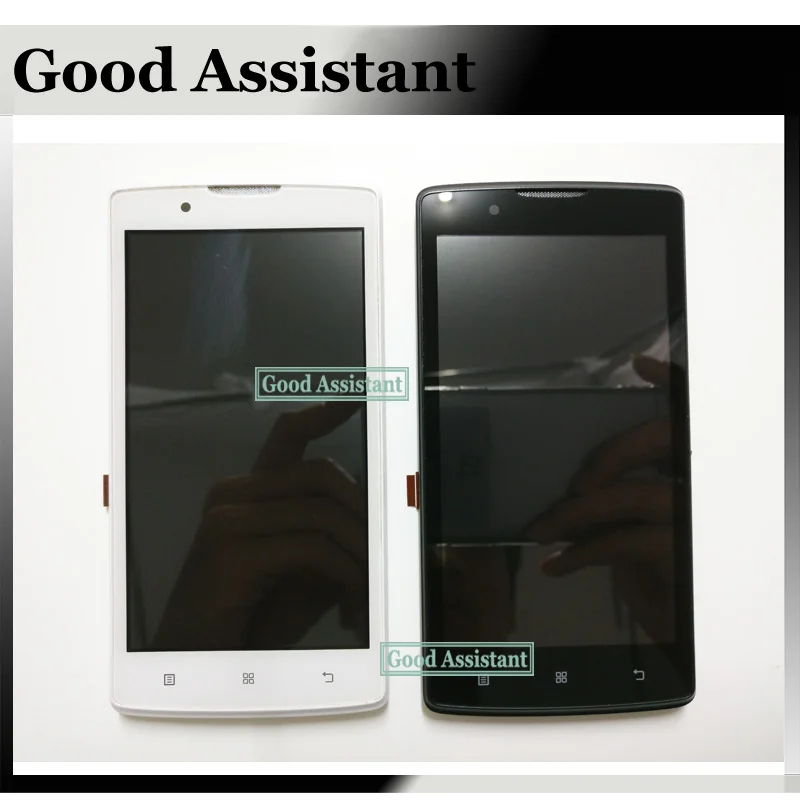 Черный/белый 4 5 дюймов для Lenovo A2010 a Angus 2 ЖК дисплей + сенсорный дигитайзер экран в