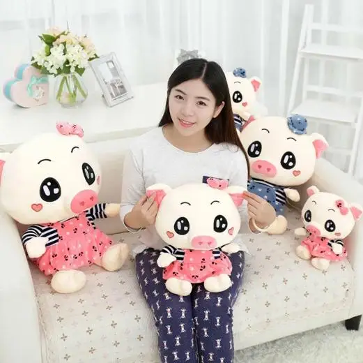 40 см свинья кукла копилка куклы Хрюша плюшевые игрушки Подушки Детские Ребенок