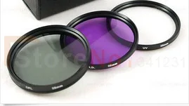 3 шт. 77 мм UV CPL FLD фильтр для can & n Nik D4 D800 D600 D300S D7100 D700 D7000 D3s D3x 24 70 120 S ny DSLR камеры|fld