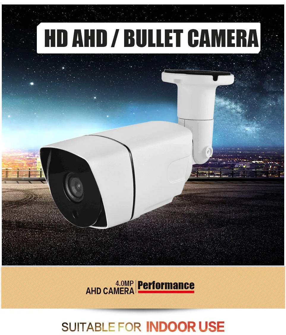 Аналоговая инфракрасная камера видеонаблюдения высокого разрешения AHD 1080P CCTV