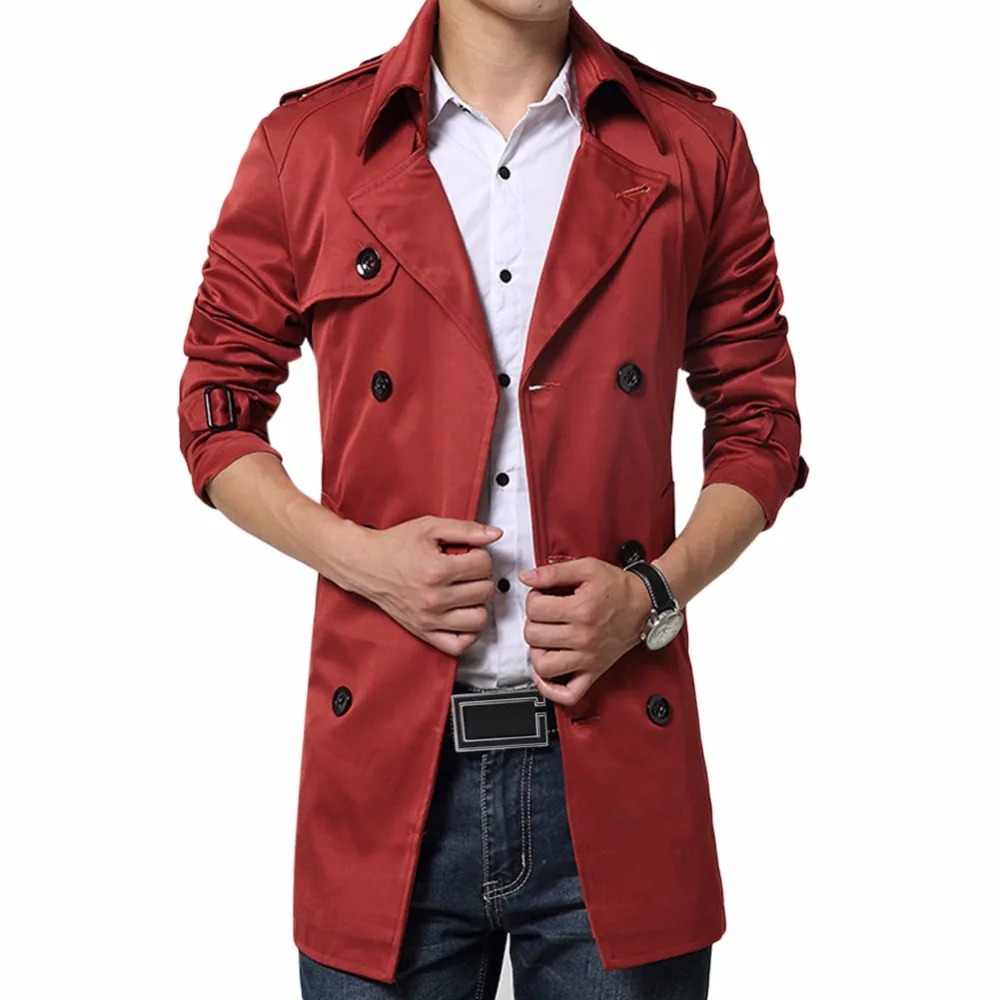 Плюс Размеры 6x lmale пальто clloudstyle модные Бизнес пыли Для мужчин Однобортный Smart