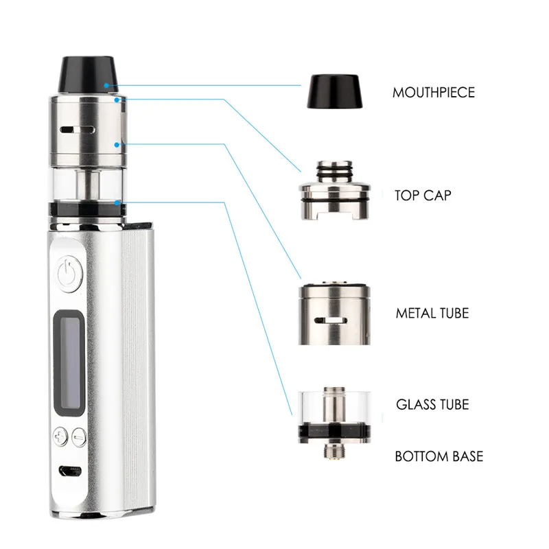 Оригинальный JOMOTECH электронная сигарета Ультра 80 Вт комплект ручка коробки vape mod с