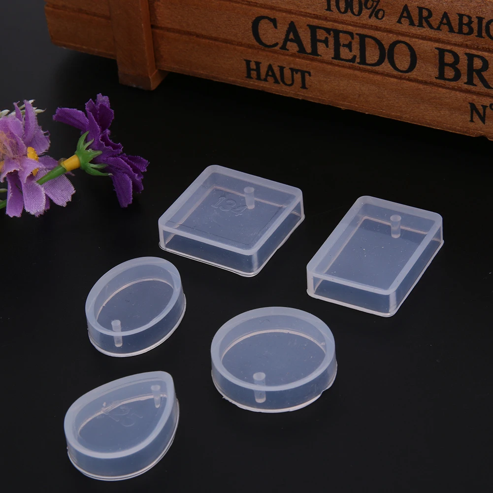 5 шт./компл. капли воды эпоксидной смолы с украшением в виде кристаллов