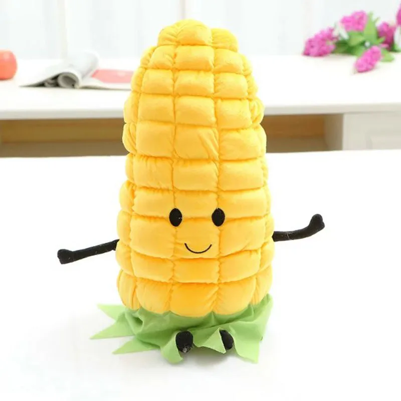 Игрушка плюшевая с большим растением 70 см подушка милая имитация овощей набивная