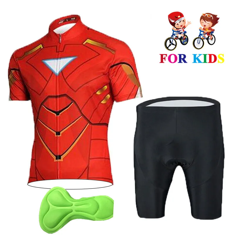 Kids MTB Bicycle Clothes Uniform Summer boy Cycling Jerseys Bike Clothing Quick-Dry Racing Boy Ropa bicicleta | Спорт и развлечения