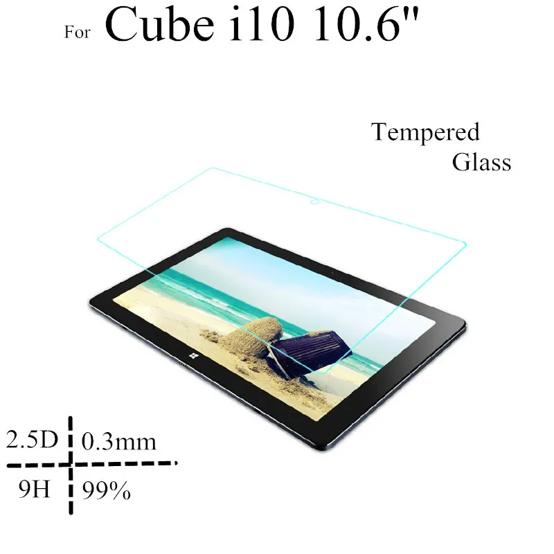 Защитная пленка для экрана Cube i10 10 6 дюймов ''закаленное стекло|cube screen