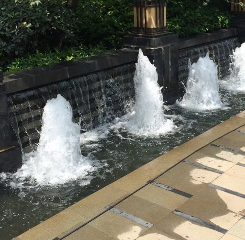 DN25 &quotстальная пружинная пузырьковая вода для фонтанов и прудов