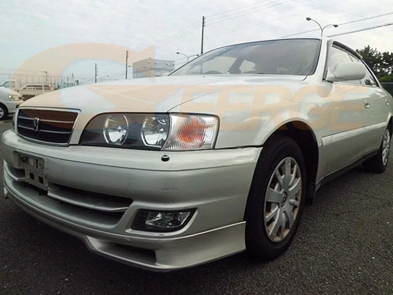 Для Toyota Chaser Avente JZX100 Tourer 1996 1997 1998 1999 2000 2001 отличное ультра-яркая подсветка с холодным катодом(CCFL) Ангельские глазки комплект