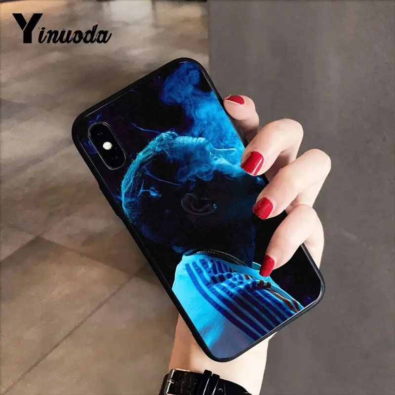 Популярный чехол для телефона из ТПУ с рисунком Криса коричневого Breezy iphone 12 8 7 6 6S