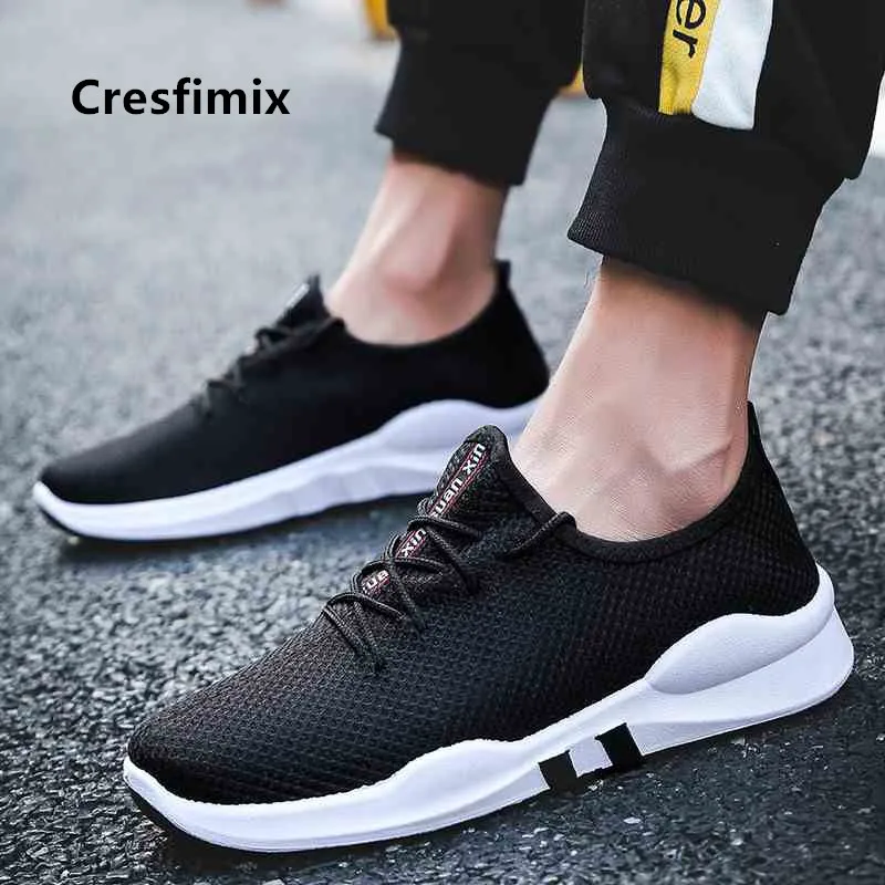 Cresfimix Мужская модная дизайнерская Удобная весенняя обувь на шнуровке мужская