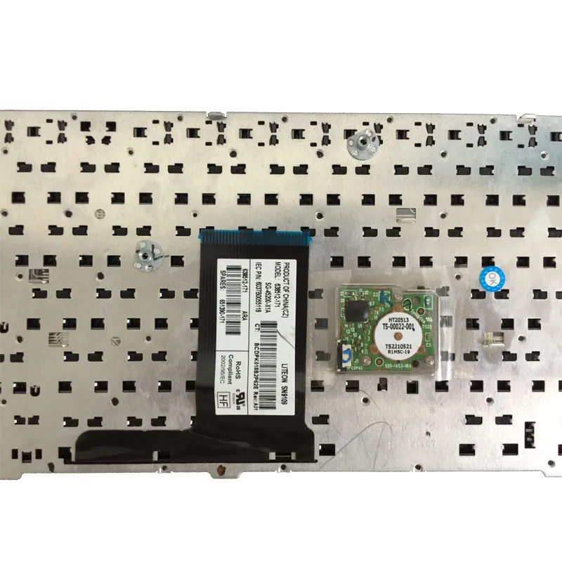 Новая Клавиатура ноутбука США для HP Elitebook 2560 2560P 2570 2570P английская клавиатура с