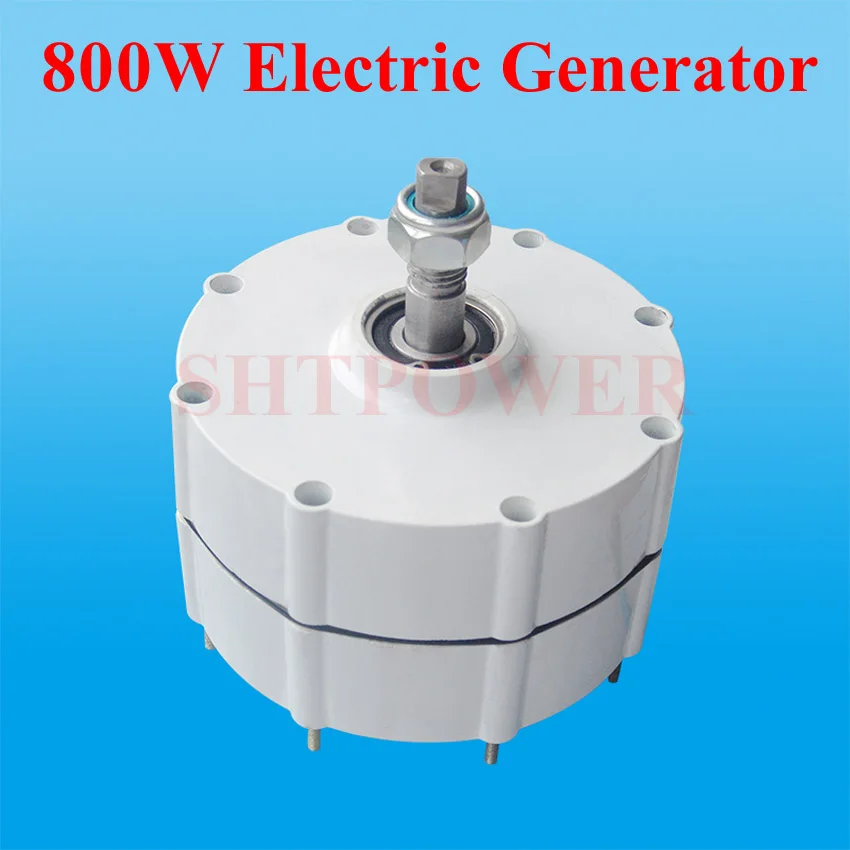 

Бесплатная доставка, генератор 800 Вт, TNT & Fedex доставка, 3 фазы AC 12 В/24 В/48 В, доступен постоянный магнитный генератор