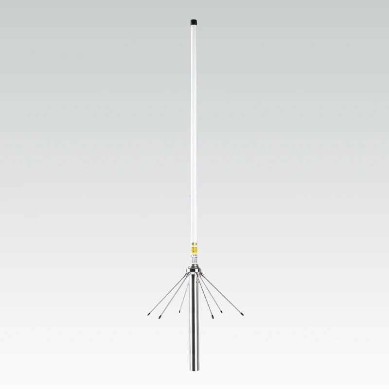 Высокое Усиление 3,5-5.5dBi Omni Стекловолоконная Базовая антенна 1,2 м VHF/UHF 136-174/400-470 МГц двухдиапазонный SO239 разъем для рации