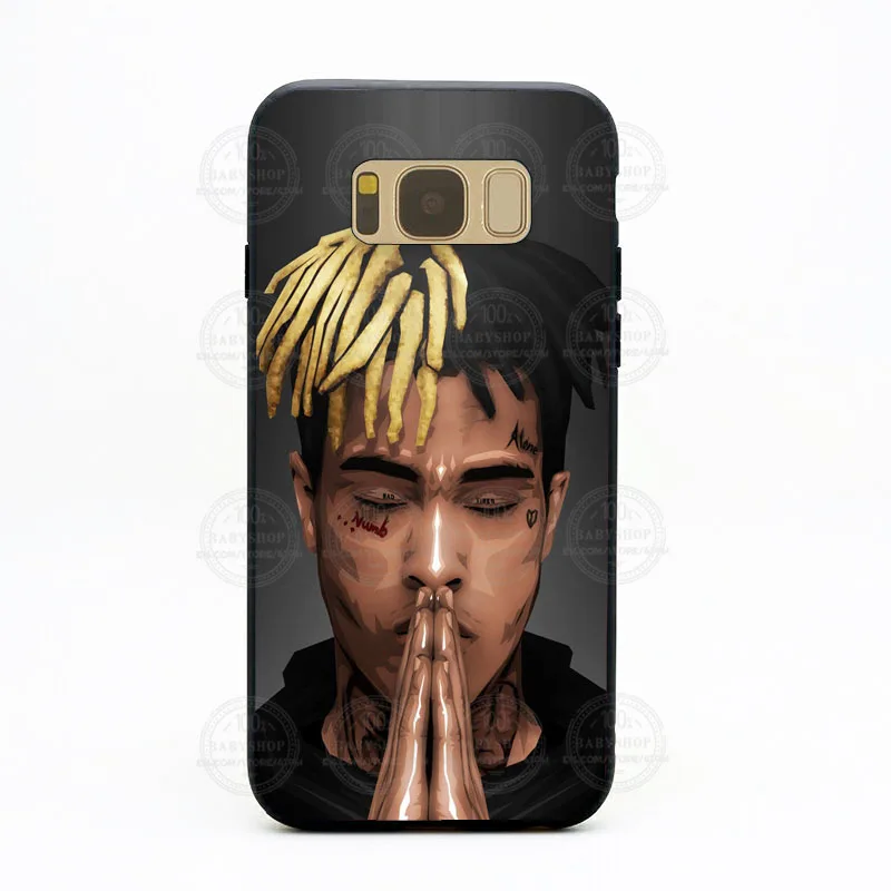 Hip Hop Rapper XXXTentacion Case Cover PC Hard Tpu Rubber For Samsung Galaxy S5 S6 S7 S8 S9 Plus Note 8 J510 Phone |