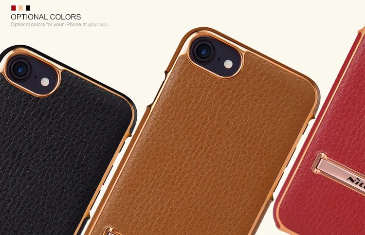 Кожаный чехол для телефона Nillkin M-Jarl для Apple iPhone 7, Роскошный чехол для телефона с регулируемой подставкой, Celular Funda