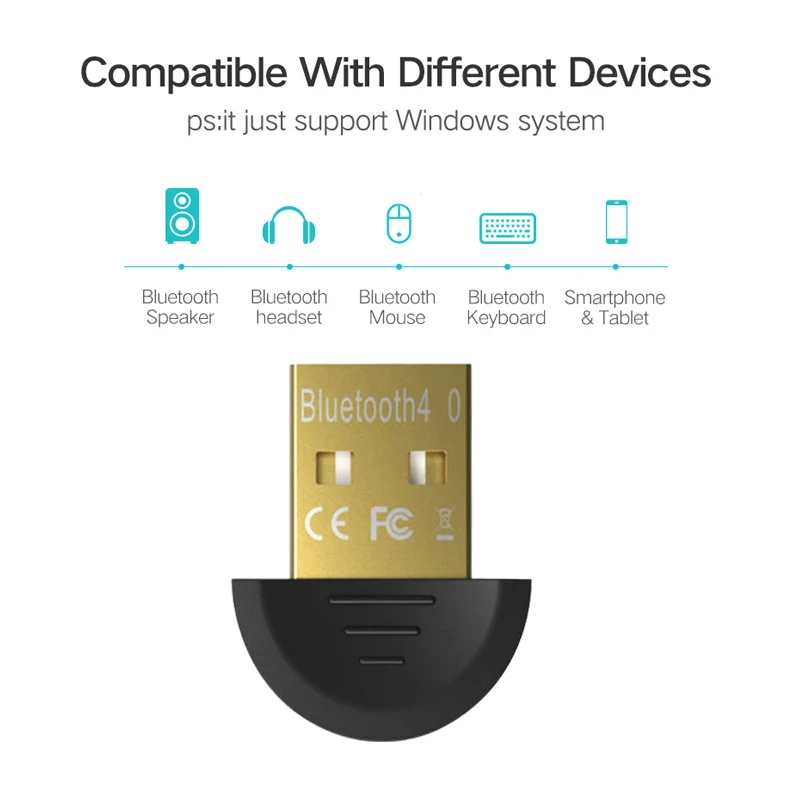 DAONO Mini USB Bluetooth V 4 0 Двойной режим CSR 2 0/3 Para Windows 10 8 XP Win 7 Vista 32/64 | Электроника