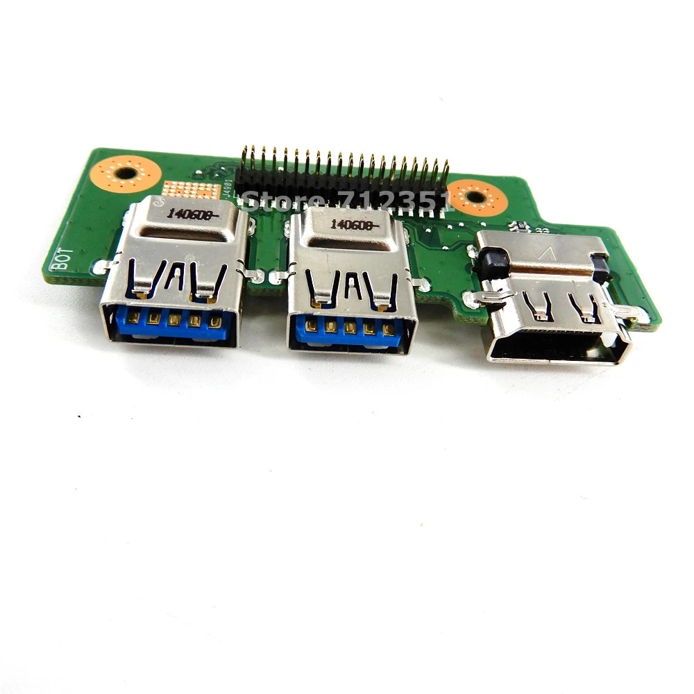 N56JK HDMI IO плата для ASUS N56J N56JN N56JR ноутбук аудио USB Плата интерфейса 100% протестирована
