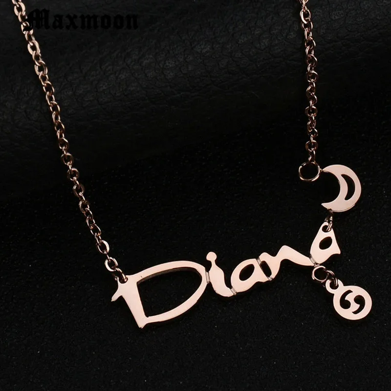 Цепочка Maxmoon с подвеской в виде созвездий ювелирное изделие из нержавеющей стали