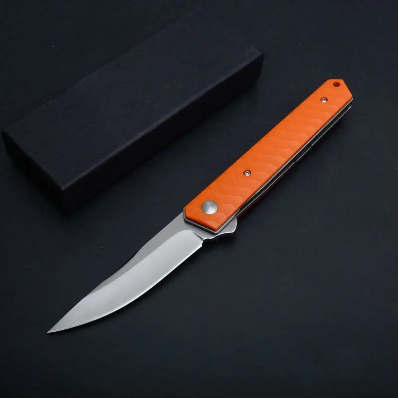 Trskt Kwaiken охотничий нож 440C с ручкой G10 Многофункциональный складной для кемпинга и