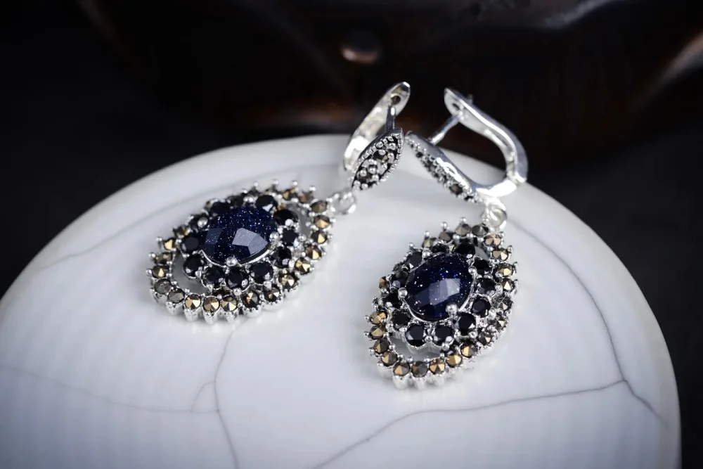 Хит продаж&gt 6 вариантов женские серьги из настоящего серебра 925 пробы с