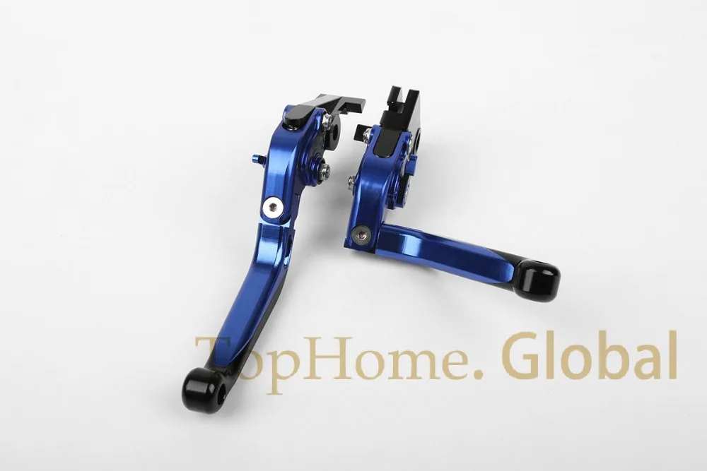 Складные и Выдвижные сцепные рычаги с ЧПУ для Triumph Sprint ST/ABS 2005 2010 Blue/Black2006 2007 2008