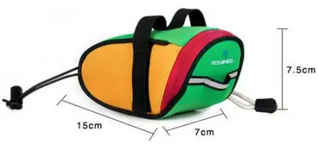 Hot Sale Red Cool Cycling Bike Bicycle Saddle Seat Rear Bag 13567-C | Спорт и развлечения