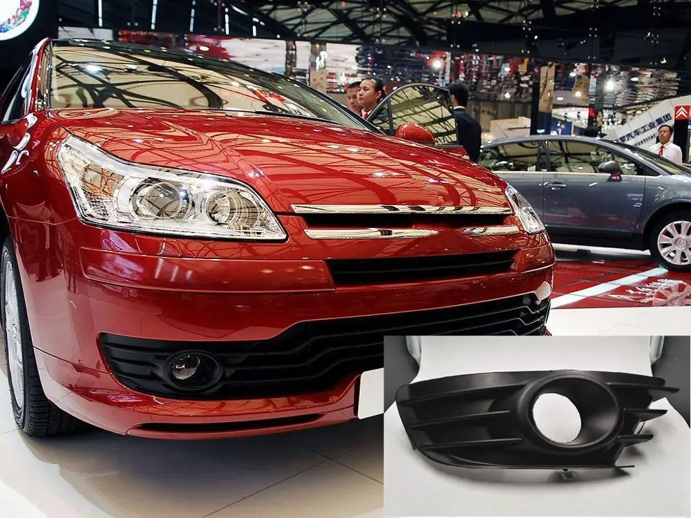 Cafoucs автомобильный передний противотуманный светильник для Citroen C4 2004-2008 противотуманная фара - Цвет: Right side RH