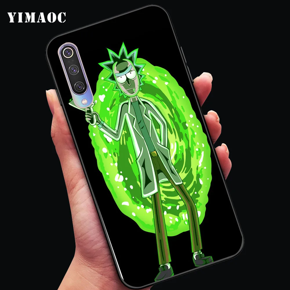 YIMAOC роскошный мягкий чехол Рик и Морти из мультфильма для Xiaomi Mi5 Mi5S Mi6 Mi9 Mi8 Lite SE A1 A2