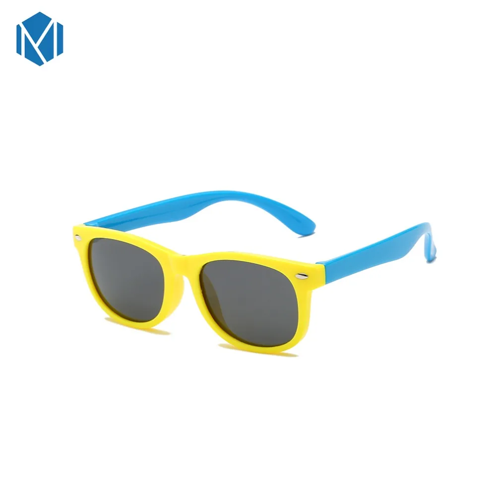 Гибкие милые детские солнцезащитные очки Силиконовые поляризованные кошачьи