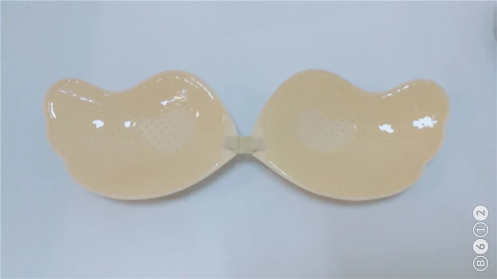 100 pcs Silicone Adhesive Stick On Push Up Gel Strapless Backless Invisible Bra