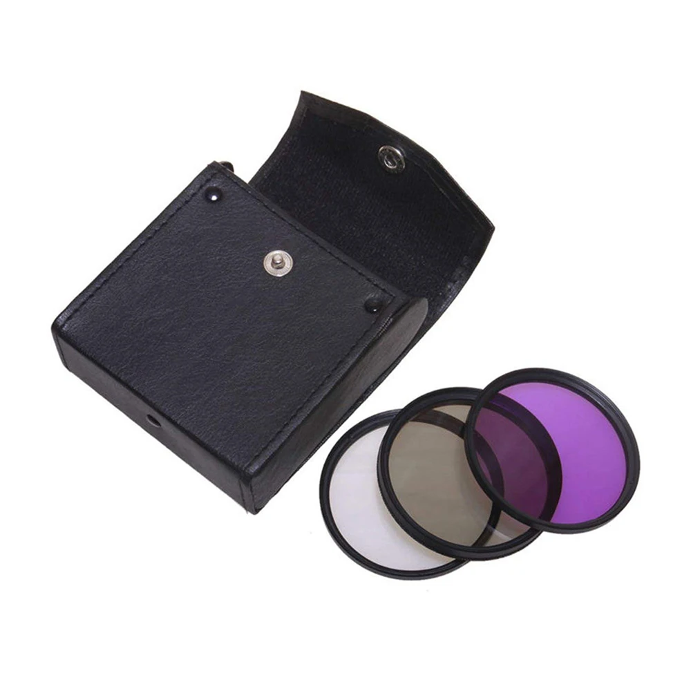 49 52 55 58 62 67 72 77 82 мм FLD UV CPL с коробкой 3 в 1 Набор фильтров для Объектива объектива Canon Nikon sony Pentax
