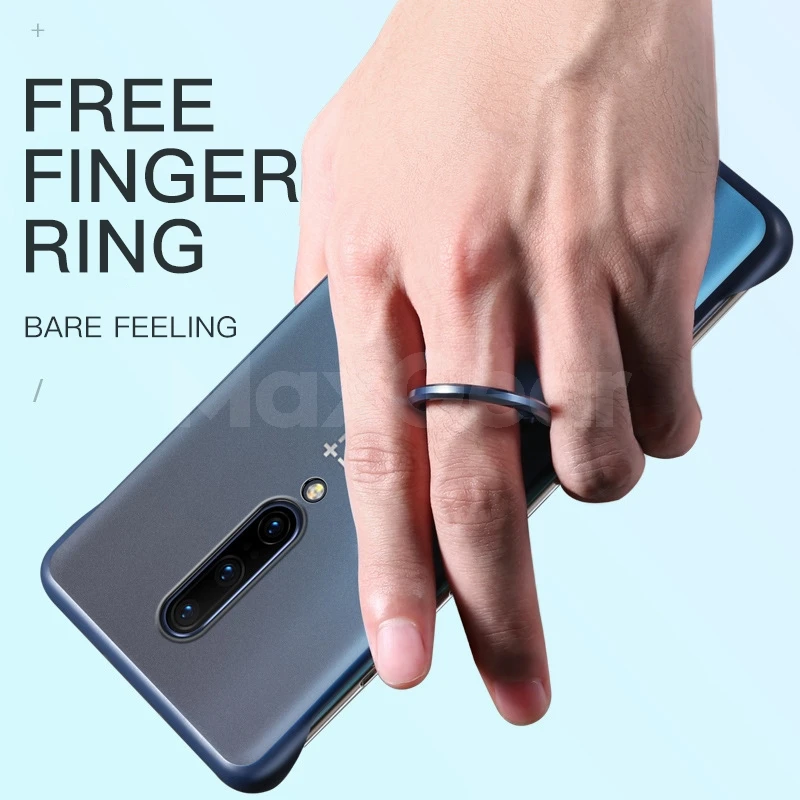 Чехол без рамки для Oneplus 7 Pro силиконовый прозрачный чехол 1 + One Plus матовый тонкий |