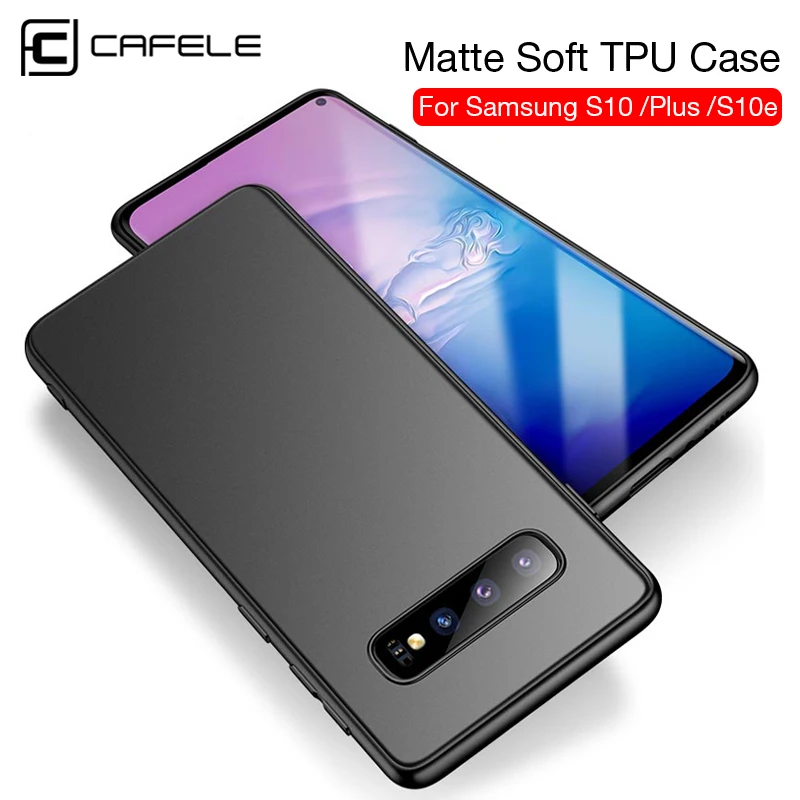 Мягкий чехол CAFELE для samsung Galaxy Note 10pro S10 Plus S10e S9 TPU силиконовый s Cover Ультратонкий