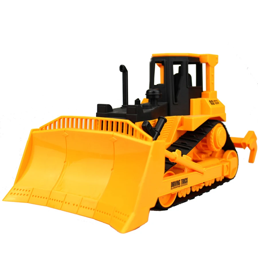 Экстра-большая Модель 1:22 бульдозер гусеничного типа детская игрушка фермер