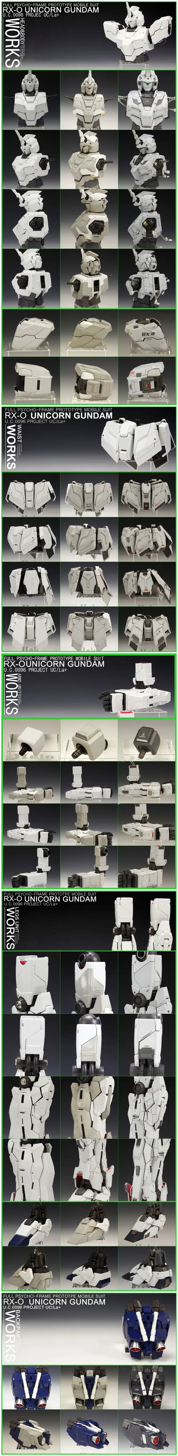 Маньяк студия GK переоборудование люкс для PG 1/60 RX-0 единорог Gundam модель Мобильный костюм детские игрушки