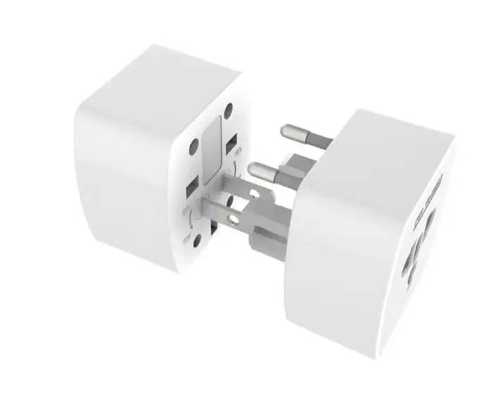 Portable Mini Worldwide Universal Conversion Travel Adapter with AC AU UK US EU Power Plug For International Traveling | Электроника
