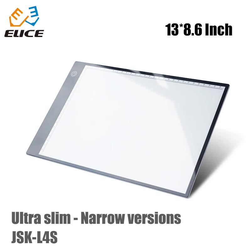 

Free shipping 1 SET LED Tracing Light Box Board Art Tattoo A4 Drawing Pad Table Stencil Display scaleplate versions