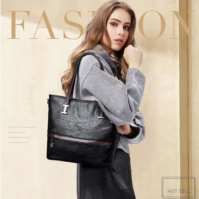 Большие сумки на плечо для женщин Sac основной Femme кожаные роскошные сумки женские сумки дизайнерские женские сумки известного бренда