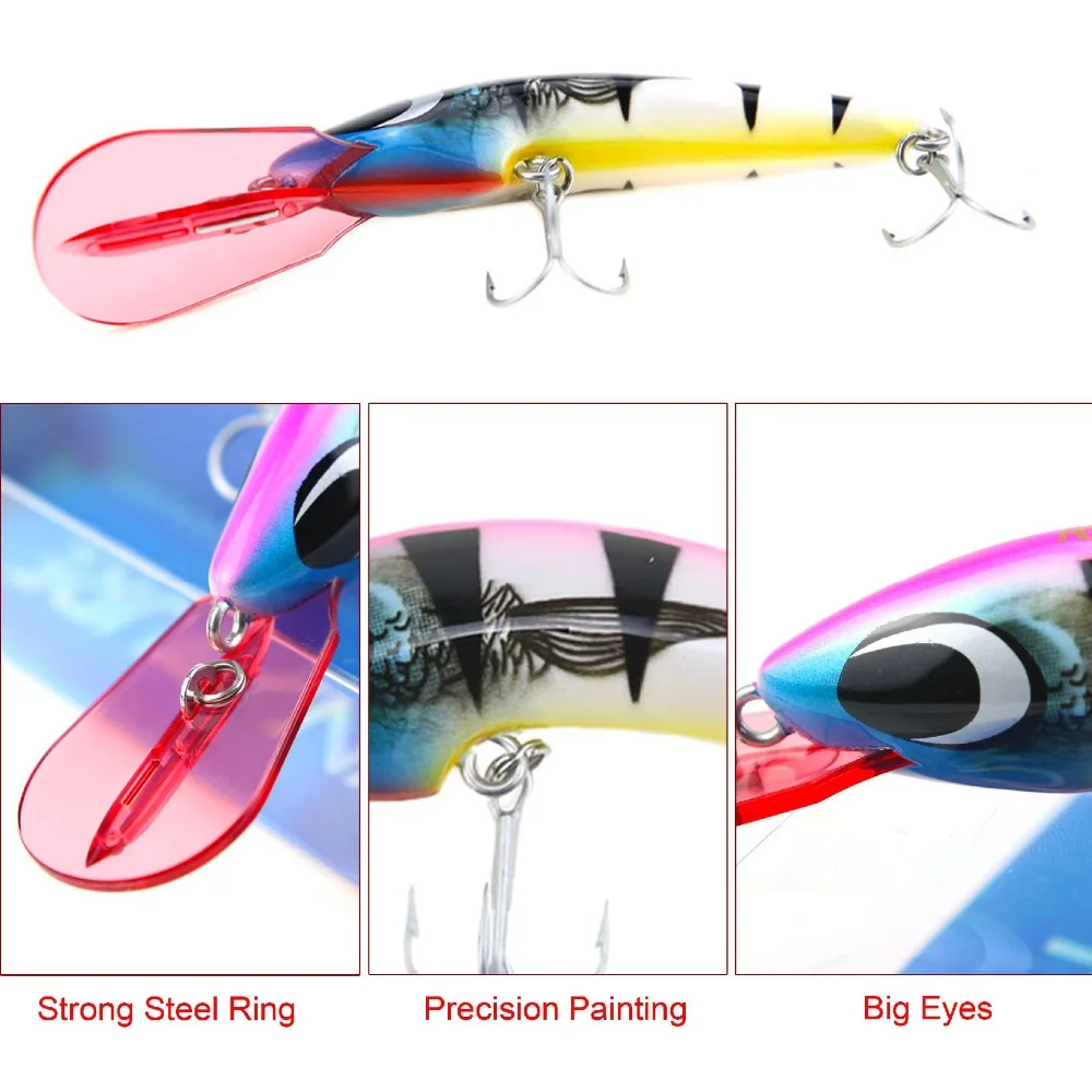 Runature креветки Minnow искусственная приманка для рыбалки 90 мм 16 г с VMC крючки 1 шт./лот 3
