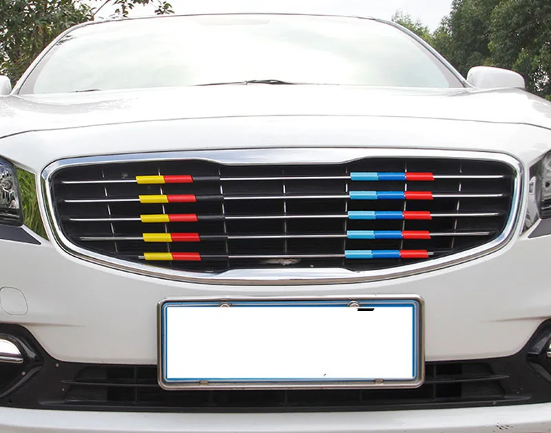 

15pc for KIA K4 KX3 front grilleColor decorative strip