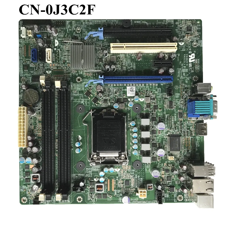 SZWXZY отличное CN 0J3C2F для DELL Optiplex 790 MT рабочего стола материнской платы LGA1155 DDR3 Q65 J3C2F