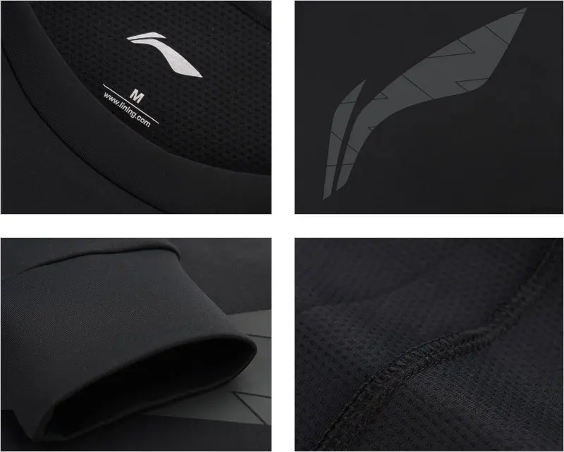 Li-Ning женские тренировочные свитера 92% полиэстер 8% спандекс тонкая посадка дышащая подкладка спортивные топы кофты AWDN962 WWW997