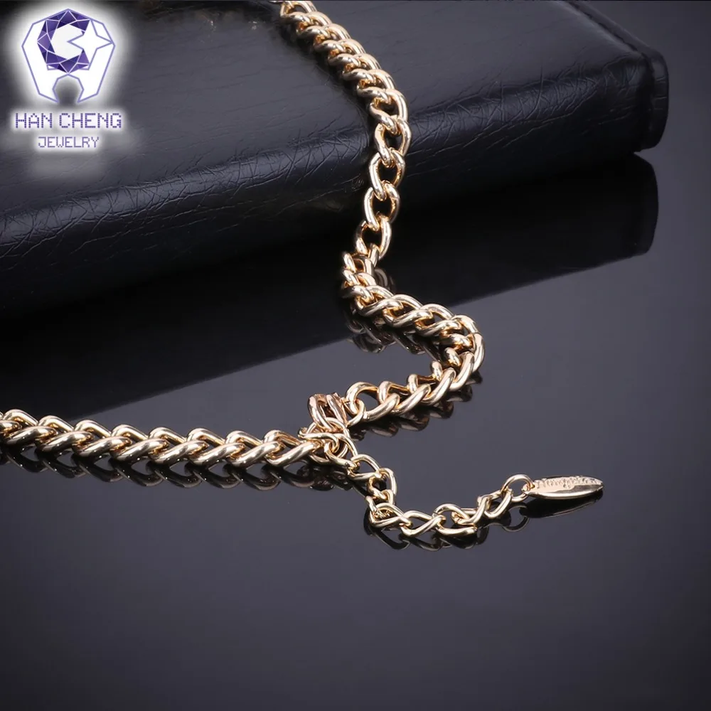 HanCheng Новое модное Золотое богемное роскошное ожерелье с кристаллами и цветком