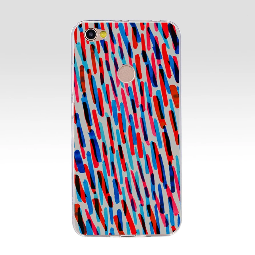 Силиконовый мягкий чехол из ТПУ с синим стеклом 6H для телефона xiaomi redmi 4a 6a 4x note 5a pro