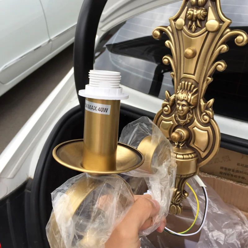 2 arms Led веранда настенное освещение приспособления для спальни столовой Walkway