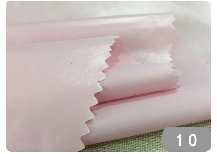 1 м* 1,5 м по метрам. Ширина 1,5 м 40D нейлон Яркий ПУ покрытием блестящая ткань пуховик ткань