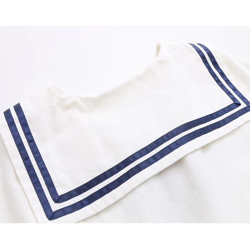 Школьная форма для девочек женское летнее платье из чистого хлопка Свободные