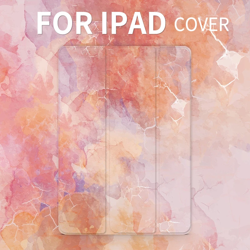 Магнитный складной чехол для iPad Pro 10 5 12 9 Air Air2 Mini 1 2 3 4 защитный нового Красный