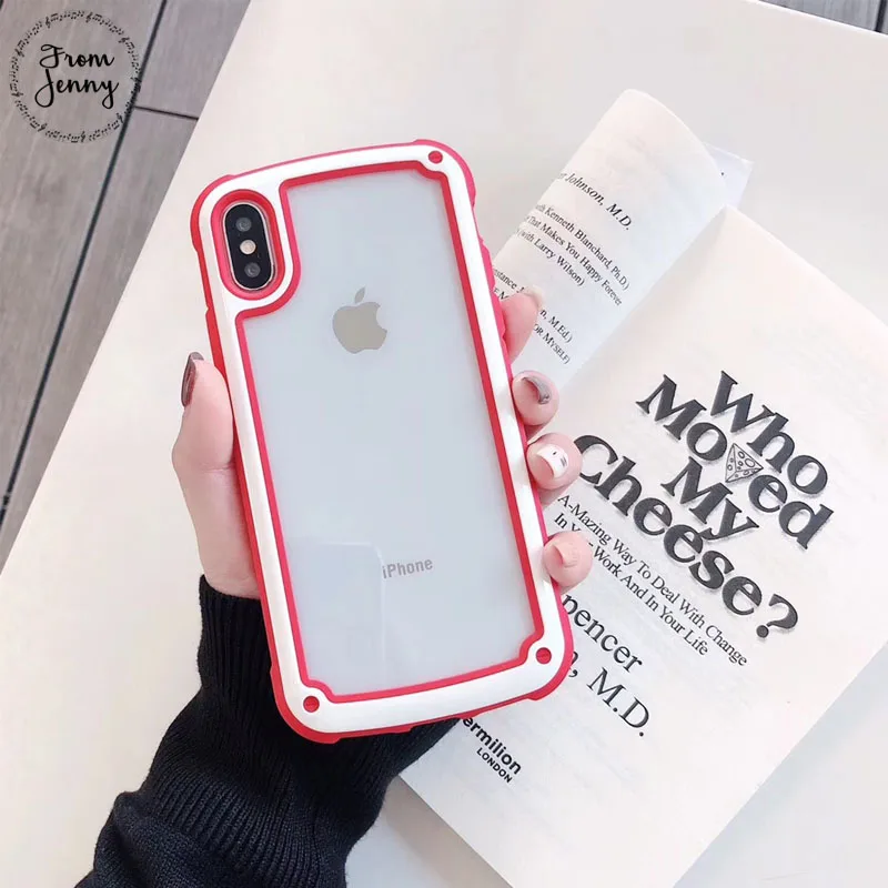 Прозрачный Ультратонкий чехол из ТПУ для iPhone 6S 7 8 Plus X XS XR Max | Мобильные телефоны и